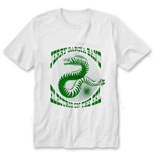 Jerry Garcia Band Electric On The Eel Tour Graphic Fan Tee T-Shirt 166